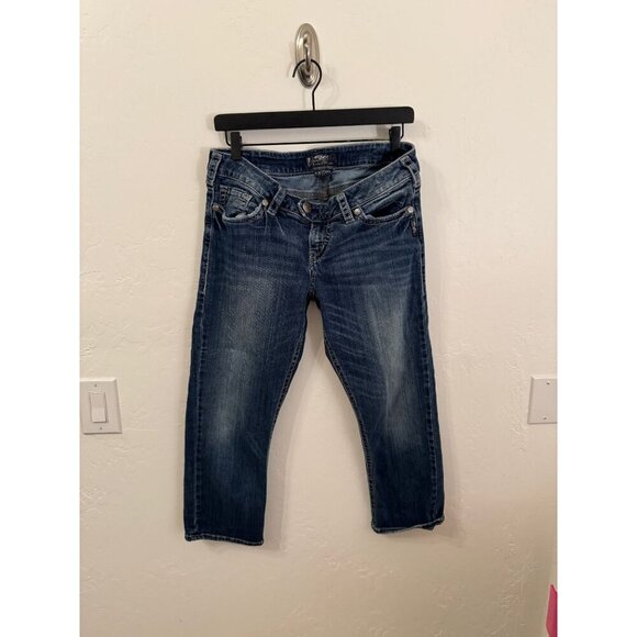 Silver Tuesday Capri jeans size 31 - Picture 2 of 5